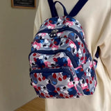 Waterproof Nylon Small Backpack for Women Lightweight Travel Bagpack
