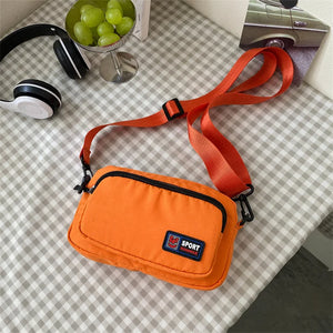 Nylon Small Crossbody Bag for Women Mini Female Shoulder Phone Bag