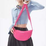 Nylon Solid Women's Shoulder Bag Lightweight Crossbody Tote
