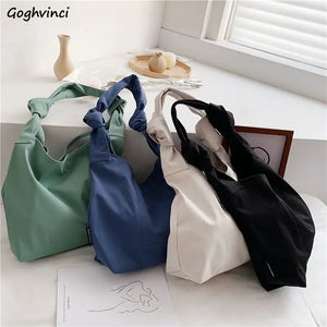 Nylon Large Capacity Shoulder Bag Women Tote Handbag Harajuku Style