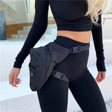 Nylon Thigh Drop Leg Bag Tactical Waist Pack