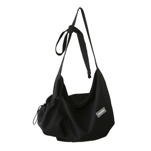 Nylon Tote Bag Shopper Bag Women Handbags Girls Casual Solid Large Capacity