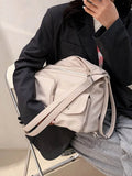 Large Capacity Nylon Tote Handbag for Women