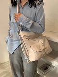 Large Capacity Nylon Tote Handbag for Women