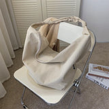 Nylon Totes Bags for Women Casual Wild Ladies Handbags Solid Men Shoulder Bag