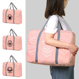 Large Capacity Nylon Travel Bag Waterproof Foldable Unisex Handbags