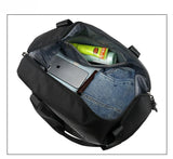Nylon Travel Bag Messenger Shoulder Bag Wet Dry Separation Women