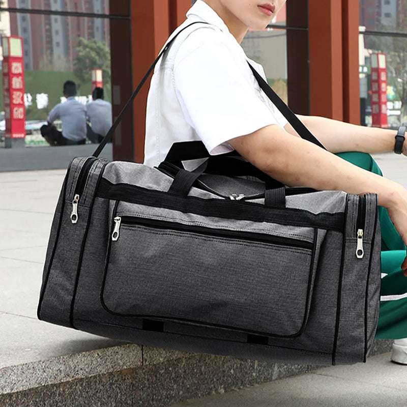 Nylon Travel Large Capacity Handbag Unisex Fitness Portable Bag