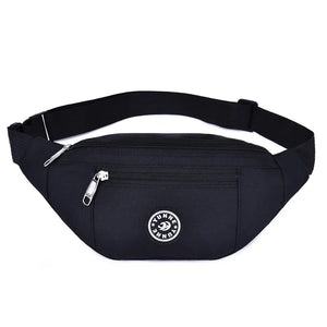 Colorful Nylon Waist Bag Travel Purse Phone Pouch Pocket