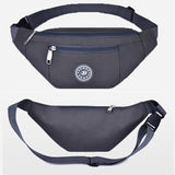 Colorful Nylon Waist Bag Travel Purse Phone Pouch Pocket