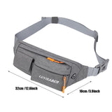 Anti-theft Nylon Waist Bag Multifunction Crossbody Bag