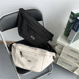 Harajuku Hip Hop Nylon Waist Bag Fanny Pack