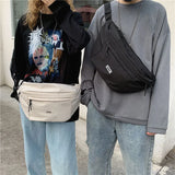 Harajuku Hip Hop Nylon Waist Bag Fanny Pack