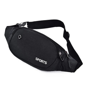 Nylon Waist Pack Sports Fanny Pack Hip Money Belt Mobile Phone Bag