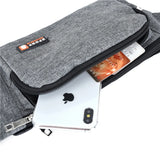 Women's Nylon Waist Packs Laser Chest Phone Pouch