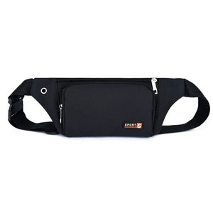 Women's Nylon Waist Packs Laser Chest Phone Pouch