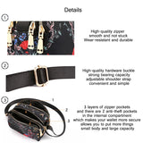 Print Messenger Bag Waterproof Shoulder Bag Women Crossbody Bags