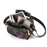 Print Messenger Bag Waterproof Shoulder Bag Women Crossbody Bags