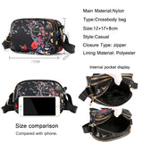 Print Messenger Bag Waterproof Shoulder Bag Women Crossbody Bags