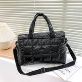 Waterproof Nylon Bucket Crossbody Bag for Women