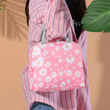 Nylon Insulated Lunch Bags Portable Zipper Cooler for Picnic Travel
