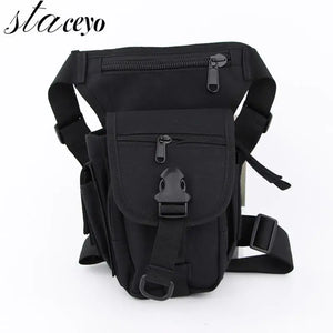 Nylon Waterproof Tactical Leg Bag for Women Fanny Thigh Pack