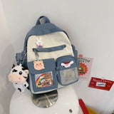 Nylon Waterproof Mini Women School Backpacks For Teenage Girls