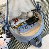 Nylon Waterproof Mini Women School Backpacks For Teenage Girls