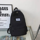 Nylon Waterproof Women Backpack Laptop Backpacks Large Capacity Student School B
