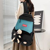 Nylon Waterproof Women Backpack Japanese School Bag For Girls