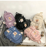 Waterproof Anti-theft Women Backpack Large Capacity School Bag