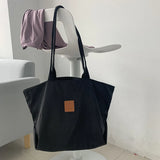 Nylon Waterproof Women Canvas Handbags Ladies Shoulder Shopping Bags