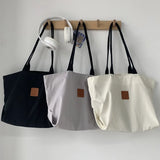 Nylon Waterproof Women Canvas Handbags Ladies Shoulder Shopping Bags