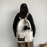 Nylon Waterproof School Backpacks for Teen Girls Boys Travel Bags