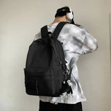 Nylon Waterproof School Backpacks for Teen Girls Boys Travel Bags