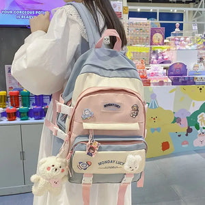 Waterproof School Backpack for Teenage Girls Laptop Backpacks
