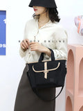Nylon Waterproof Women's Tote Bags Large Capacity Shoulder Crossbody Bags