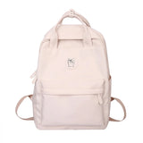Nylon Women Backpack School Bag For Girl Student Travel Bag