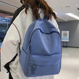 Nylon Women Backpack Large Capacity School Bag Waterproof Travel Backpack