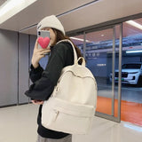 Nylon Women Backpack Large Capacity School Bag Waterproof Travel Backpack