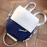 Nylon Women Backpack Panelled Travel Bags Backpack School bag For Teenage Girls