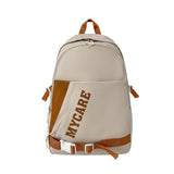 Nylon Women Backpack Waterproof Rucksack School Bag Student Bookbag Travel