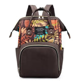 Nylon Mommy Baby Nursing Backpack Large Capacity Bag