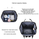 Nylon Women Backpack Large Capacity Mommy Baby Nursing