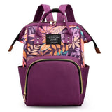 Nylon Mommy Baby Nursing Backpack Large Capacity Bag
