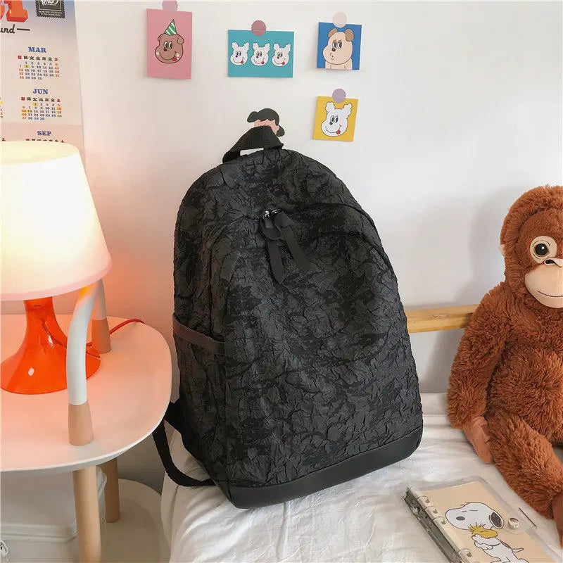 Nylon Women Backpack Large Capacity School Bags Teenage Girls Shoulder Bags
