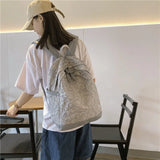 Nylon Women Backpack Large Capacity School Bags Teenage Girls Shoulder Bags
