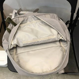 Nylon Women Backpack Solid Female Backpacks School Bag for Girls Teenage