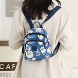 Nylon Women Backpacks Lightweight Small Daypack Girls Travel Shoulder Bag