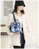 Nylon Women Backpacks School Bags Waterproof Female Outdoor Travel Backpack